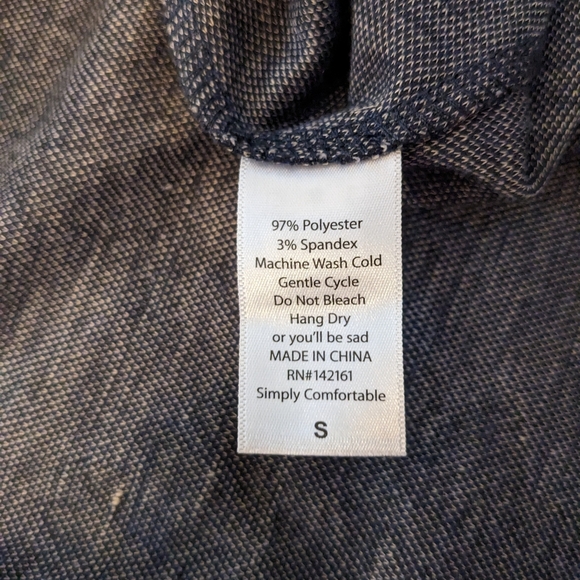 Lularoe Pleated Skirt Dark Navy Blue With Tan Flowers Size Small 6-8 - Picture 9 of 9